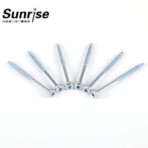 Stříbrný šroub na potahování Ruspert Závitový šroub Torx Pan Head
