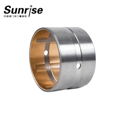 Bimetallic Composite Copper Smeeve Custom Copper Smeeve spona s otvorem