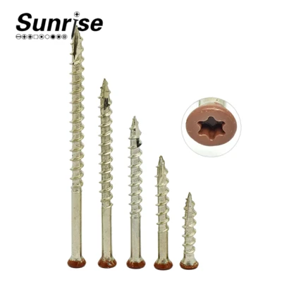 Plochý zápustný šroub CSK Double Cooutnersunk Long Star Screw